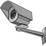 Imágenes Prediseñadas Vector de cámara CCTV exterior